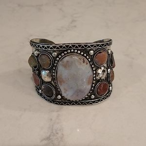 Ten Thousand Villages Agate Cuff
